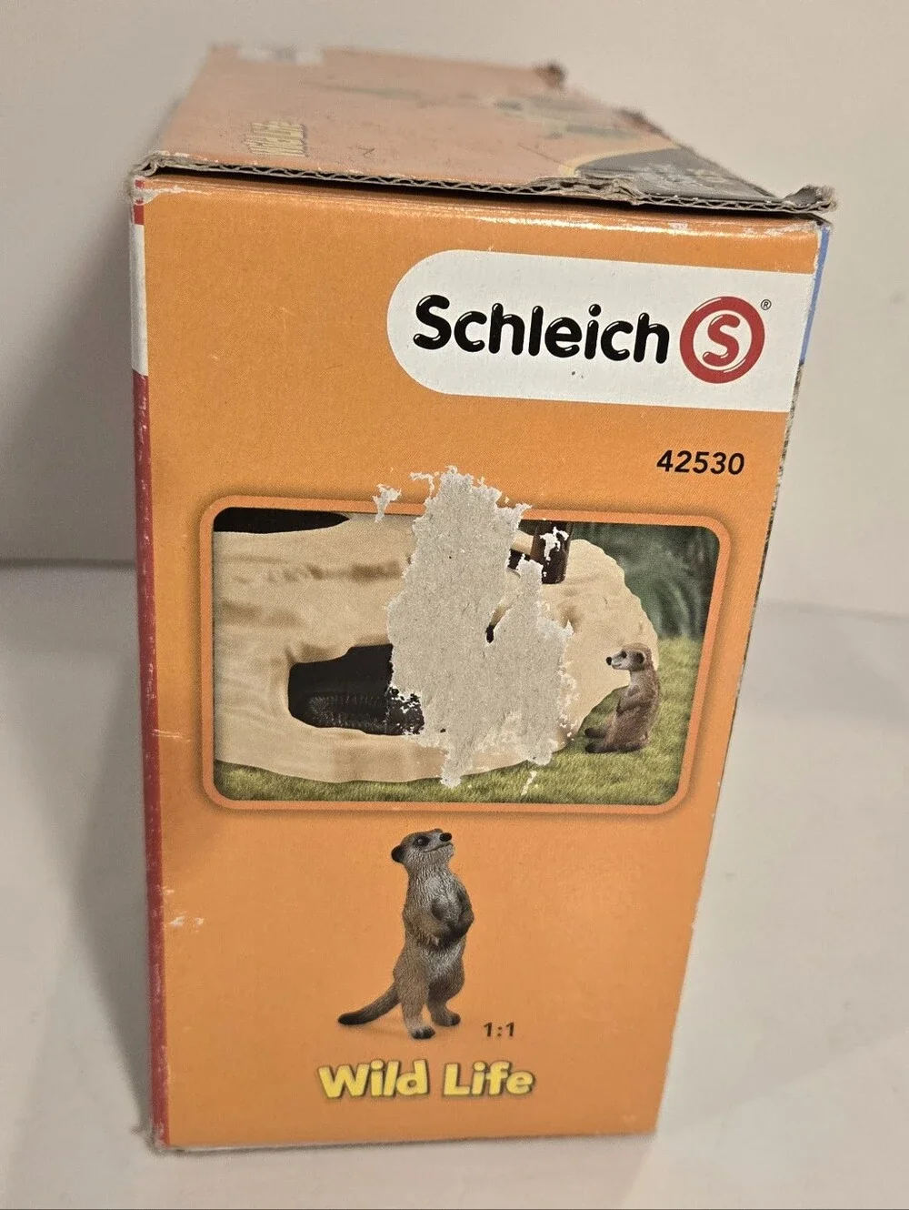Schleich Wild Life Meerkat Hangout / Meerkat Meeting Playset #42530 10 Pc Set